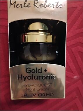 Gold + Hyaluronic Hydro-Boost Night Cream - Gold